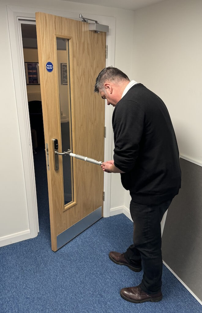 Fire door inspection - Performance Fire Protection.